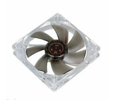 AKASA AK-191SM / ventilátor / 120 x 25mm / 1400RPM / klzné ložisko / veľmi tichý / dymovo tmavý