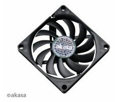 AKASA AK-FN076 / 80mm ventilátor / 27dB(A) / vhodný pre HTPC