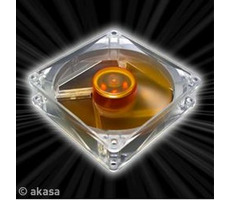 AKASA AK-184-L2B / 92mm ventilátor / 1400RPM / 18dB(A) / 2x guličkové ložisko