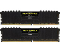 Corsair Vengeance 16GB (2x8GB) 2666MHz/DDR4/CL16/DIMM/čierny chladič