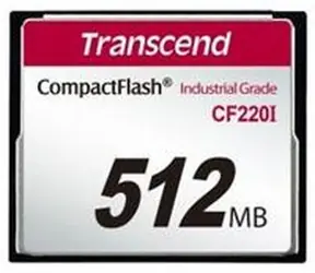 Transcend Compact Flash karta 512MB / pre priemyselné využitie