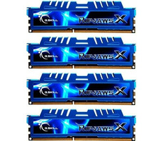 G.Skill RipjawsX Series 32GB (4x8GB) 2400MHz / DDR3 / 11-13-13-31 / 1.65V