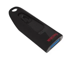 SanDisk Cruzer Ultra 128GB / Flash Disk / USB 3.0 / až 100MB / s / čierna