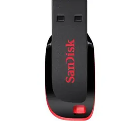SanDisk Cruzer Blade 128 GB / Flash Disk / USB 2.0 / zápis: 7MB/s; čítanie: 18MB/s / čierna