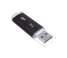 Silicon Power Ultima U02 / 32GB / Flash disk / USB 2.0 / čierny
