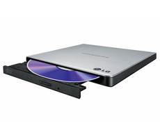 LG GP57ES40 / DVD±RW / externý slim / USB / strieborná