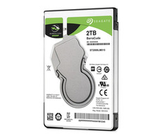 Seagate BarraCuda 2TB / 2.5" / SATAIII / 5400RPM / 128MB cache / 7mm