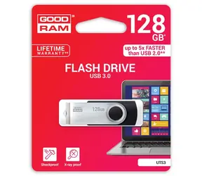 Goodram UTS3 128GB čierna / Flash disk / USB 3.0 / čítanie: 60MBs / zápis: 20MBs