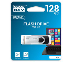Goodram UTS2 128GB čierna / Flash disk / USB 2.0 / čítanie: 20MBs / zápis: 5MBs