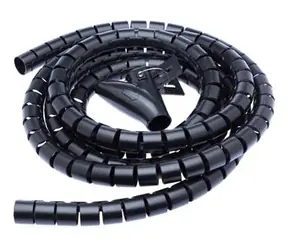 Connect IT trubica pre vedenie káblov WINDER (2.5mx 20mm) čierna