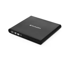 Verbatim Externá DVD &amp; CD napaľovačka čierna / USB 2.0