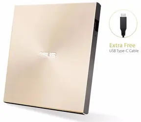 Asus SDRW-08U9M-U zlatá/slim/USB 2.0/USB-C