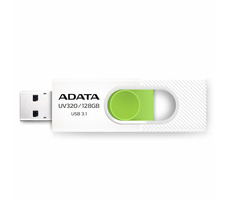 ADATA UV320 128GB bielo-zelená / Flash Disk / USB 3.1