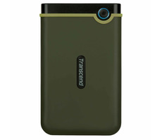 Transcend StoreJet 25M3G 2TB zelená / externý HDD / 2.5&quot; / USB 3.0 / Slim / SATA / Rubber Case / Anti-Shock