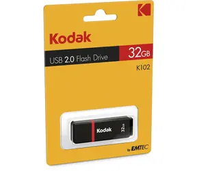 EMTEC K100 Kodak 32GB čierna / FlashDisk / USB 2.0 / čítanie: 15MBs / zápis: 5MBs