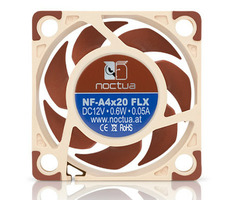 Noctua NF-A4x20 FLX / 40 mm / SSO2 Bearing / 14.9 dB @ 5000 RPM / 9.4 m3h / 3-pin