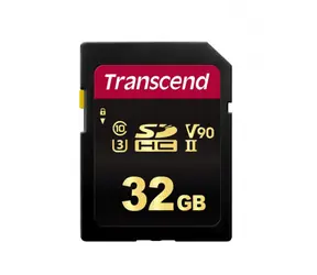 Transcend 700S 32GB / SDHC / Class 10 / UHS-II U3 V90 / MLC / R: 285 MBps / W: 180 MBps