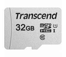Transcend 300S 32GB / Micro SDHC / UHS-I U1 / Class 10 / R: 95MBps / W: 25MBps / + SD adaptér