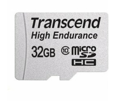 Transcend High Endurance 32GB / Micro SDHC / Priemyselná karta / MLC / Class 10 / R: 21MBps / W: 20MBps / + SD adaptér