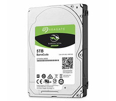 Seagate BarraCuda 5TB / HDD / 2.5" SATA III / 5 400 rpm / 128MB cache / bulk