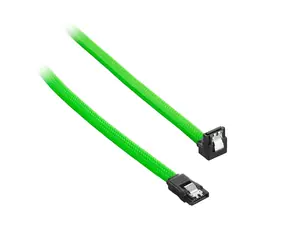 CableMod ModMesh Pravouhlý SATA 3 Kábel 30cm - zelená