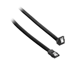CableMod ModMesh Pravouhlý SATA 3 Kábel 30cm - čierna