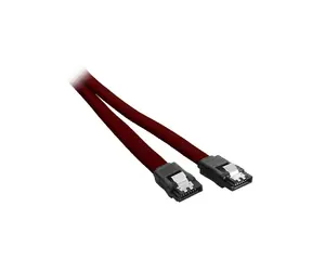 CableMod ModMesh SATA 3 Kábel 30cm - tmavo červená