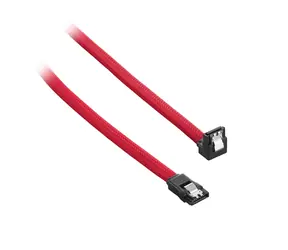 CableMod ModMesh Pravouhlý SATA 3 Kábel 60cm - červená