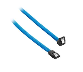 CableMod ModMesh Pravouhlý SATA 3 Kábel 60cm - svetlo modrá