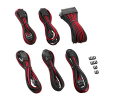 CableMod PRE ModMesh Kábel Extension Kit - čierno-červená