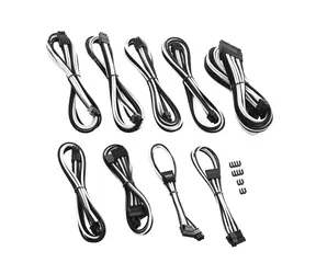 CableMod PRE ModMesh C-Series Kábel Kit pre Corsair AXi &amp; HXi &amp; RM - čierno-biela