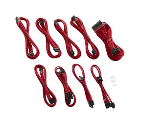 CableMod PRE ModMesh C-Series Kábel Kit pre Corsair AXi &amp; HXi &amp; RM - červená