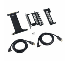 CableMod Vertical PCI-e Bracket - 2 x DisplayPort čierna