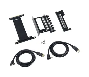 CableMod Vertical PCI-e Bracket - 2 x DisplayPort čierna