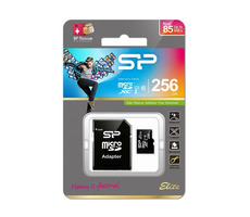 Silicon Power karta micro 256GB SDXC / Class 10 / adaptér