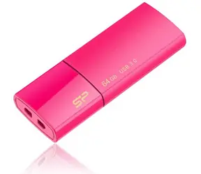 Silicon Power Blaze B05 64GB ružová / Flash Disk / USB 3.1
