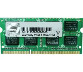 G.Skill 8GB (1x8GB) 1600MHz / DDR3L / SO-DIMM / CL11 / 1.35V 