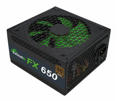 Evolveo FX 650 80Plus Bronze / 650W / aktívny PFC / ATX 12V 2.2 / 140mm ventilátor / 80PLUS Bronze / čierna
