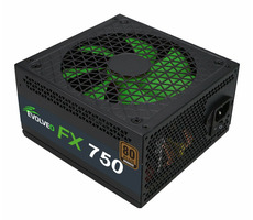 Evolveo FX 750 80Plus Bronze / 750W / aktívny PFC / ATX 12V 2.2 / 140mm ventilátor / 80PLUS Bronze / čierna