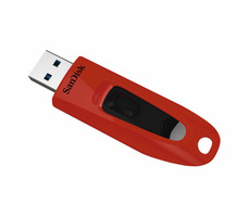 SanDisk Ultra 32 GB červená / Flash Disk / 32 GB / USB 3.0 / čítanie: až 100MBs / zápis: 40MBs