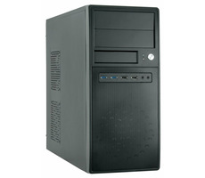 CHIEFTEC CG-04B-OP čierna / Middle tower / ATX / 2x USB 3.0 / 2x USB 2.0 / Bez zdroja