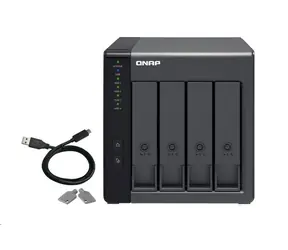 QNAP TR-004 / Rozširujúca jednotka pre NAS / 4x SATA / 1x USB 3.0 typu C