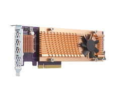 QNAP QM2-4P-384 / Rozširujúca karta pre disky SSD M.2 2280 PCIe / 4 pozície / pre TDS-16489U &amp; TES-1885U(QTS)