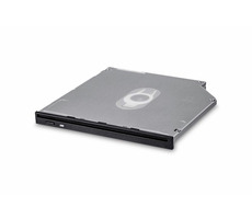 Hitachi-LG GS40N Slim čierna / Interná napaľovacia mechanika / DVD+-RW / SATA / zápis 6-8-12-24x / čítanie 6-8-24x