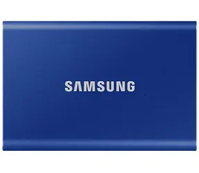 Samsung T7 2TB modrá / Externý SSD / R: 1050 MBs & W: 1000MBs / USB-C / 3y