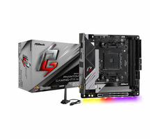 ASRock B550 PHANTOM GAMING ITX ax / AMD B550 / DDR4 / SATA III RAID / USB / 2.5GLAN / M.2 / sc.AM4 / Wi-Fi / mini-ITX
