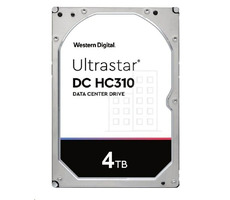 WD Ultrastar DC HC310 7K6 4TB (0B36040) / HDD / 3.5" SATA III / 7 200 rpm / 256MB cache / pre NAS