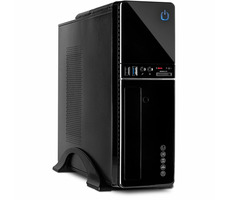 Inter-Tech IT-607 čierna / mATX / bez zdroja / 1x USB 3.0 &amp; 1x USB 2.0