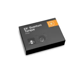 EKWB EK-Quantum Torque 6-Pack HDC 12 - Nickel / G1 | 4" na 12mm OD / strieborná / 6ks