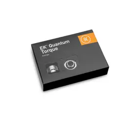 EKWB EK-Quantum Torque 6-Pack HDC 14 - Nickel / G1 | 4" na 14mm OD / strieborná / 6ks